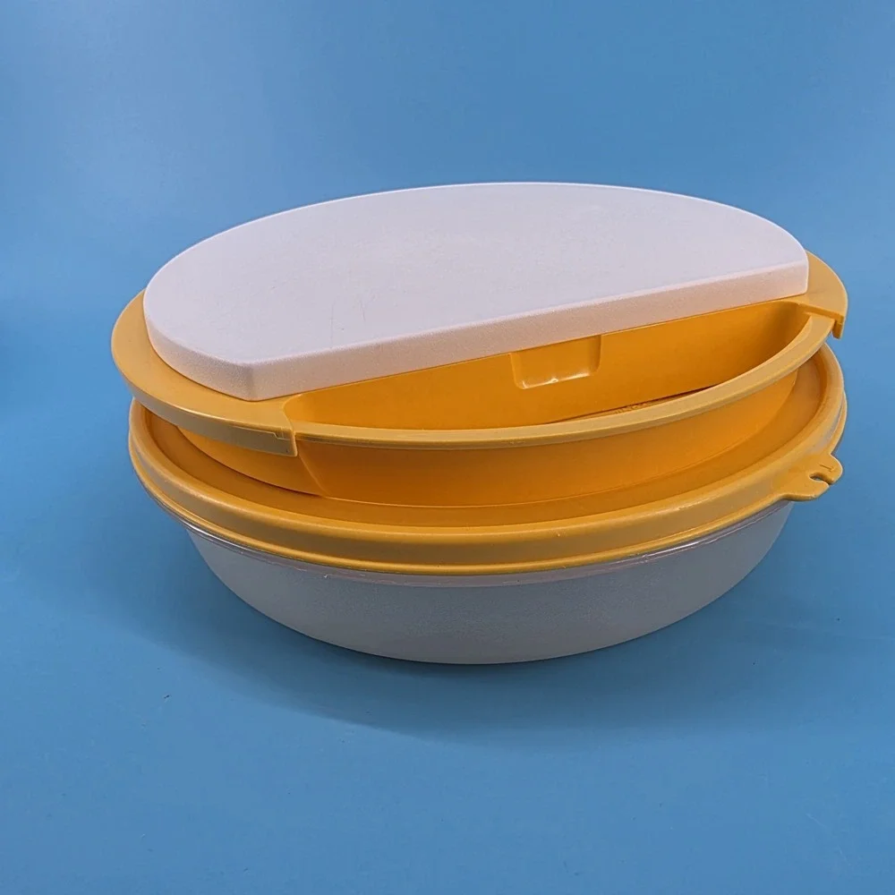 Vintage Tupperware Kitchen‎ Work Unit, a multifunctional food preparation set